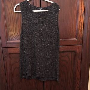 Lafayette 148 New York Black Sparkle Mini Dress